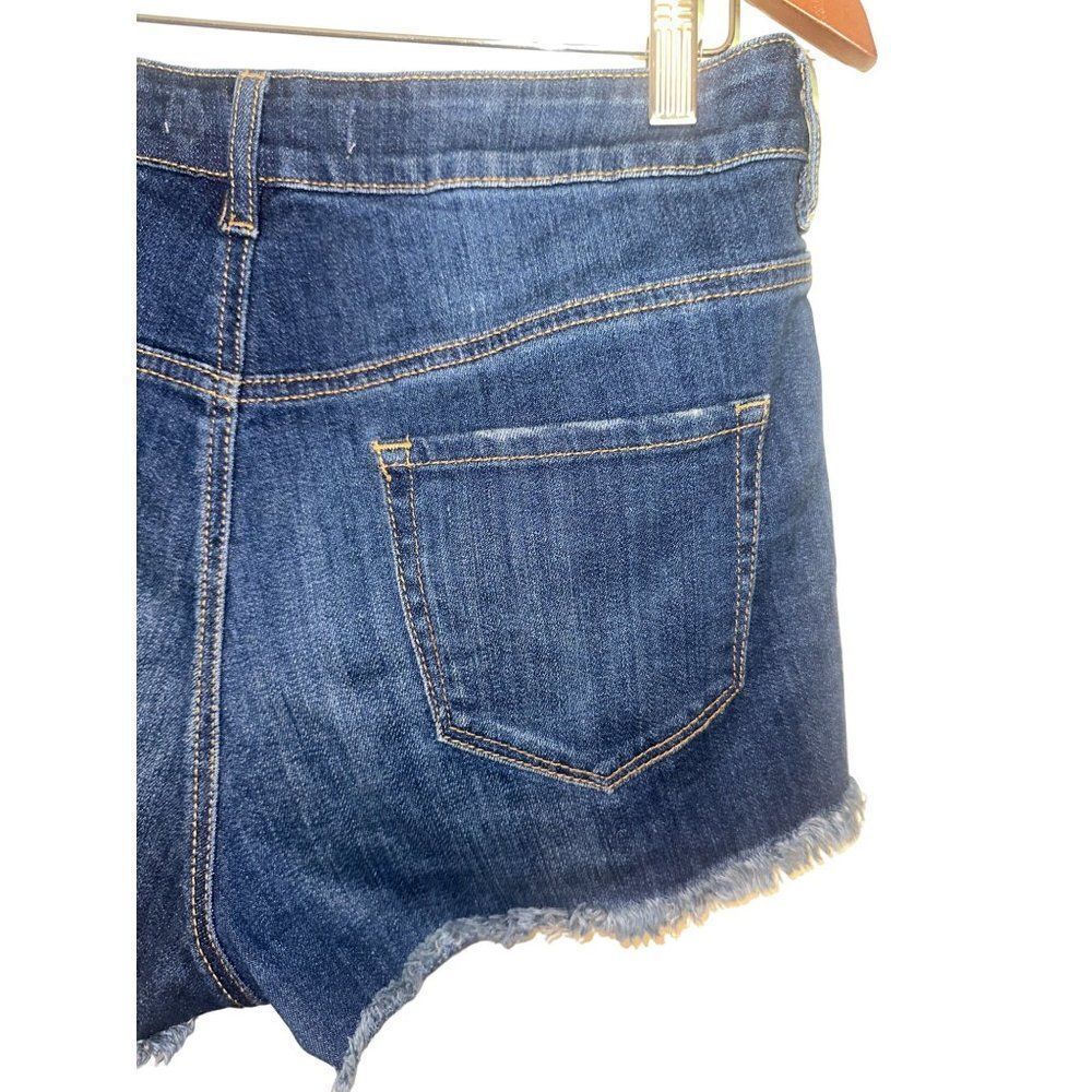 Bullhead High Rise Short With Pink Accent Size 7 - Picture 7 of 11